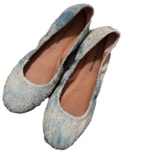 Lucky Brand denim flats